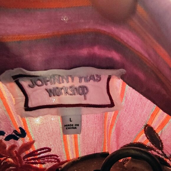 Johnny Was Work Shop shirt - Picture 6 of 6